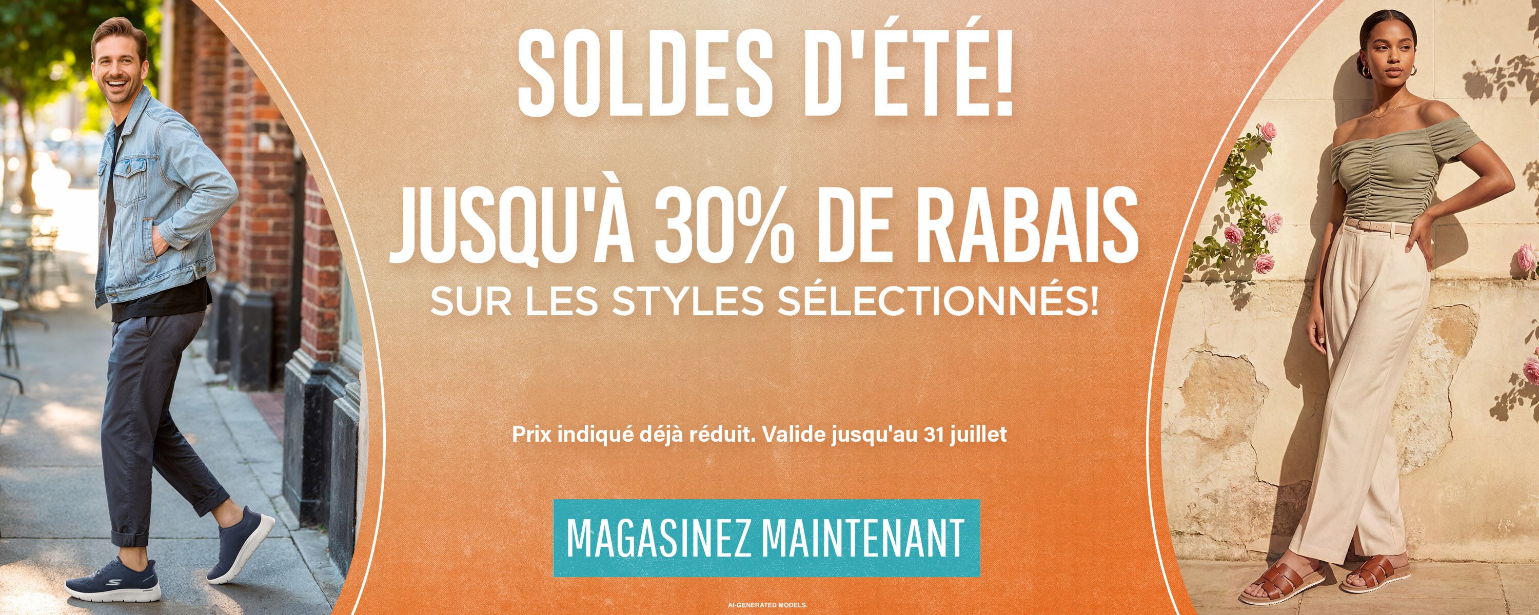 SKECHERS Soldes D'&eacute;t&eacute;